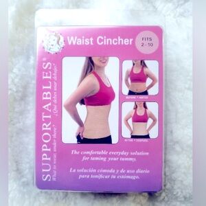 NWT -  SUPPORTABLES WAIST CINCHER | FITS SIZE 2-10